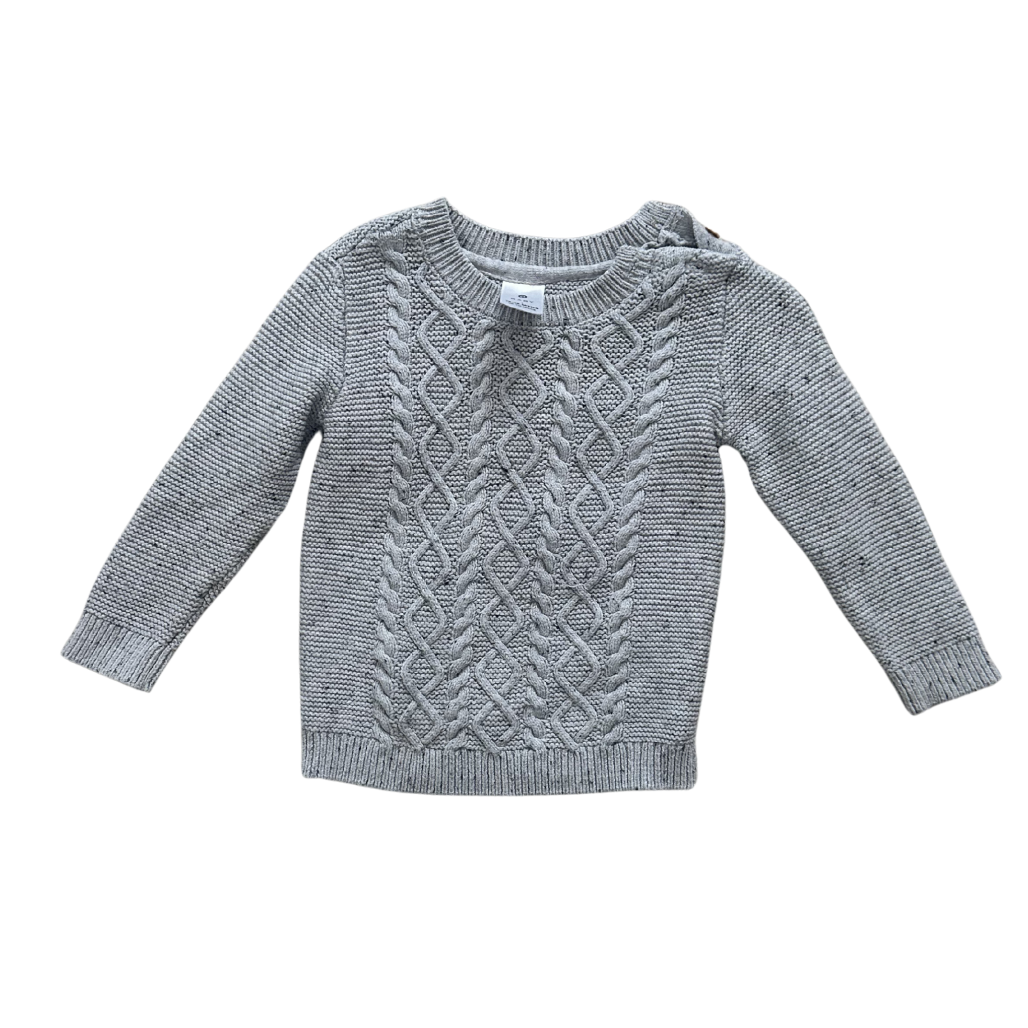Target Grey Knit Jumper Size 1