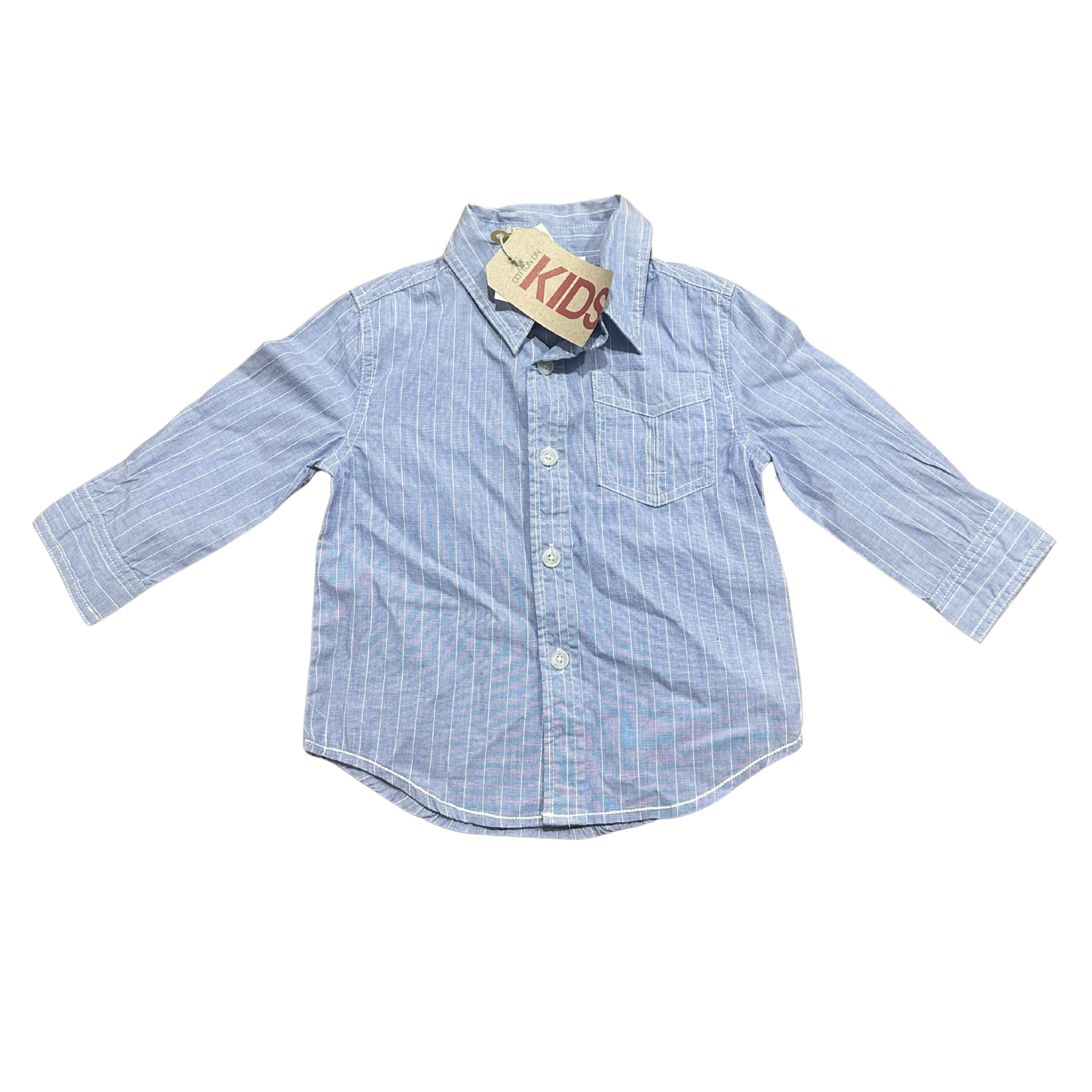 Cotton On Blue Shirt Size 1