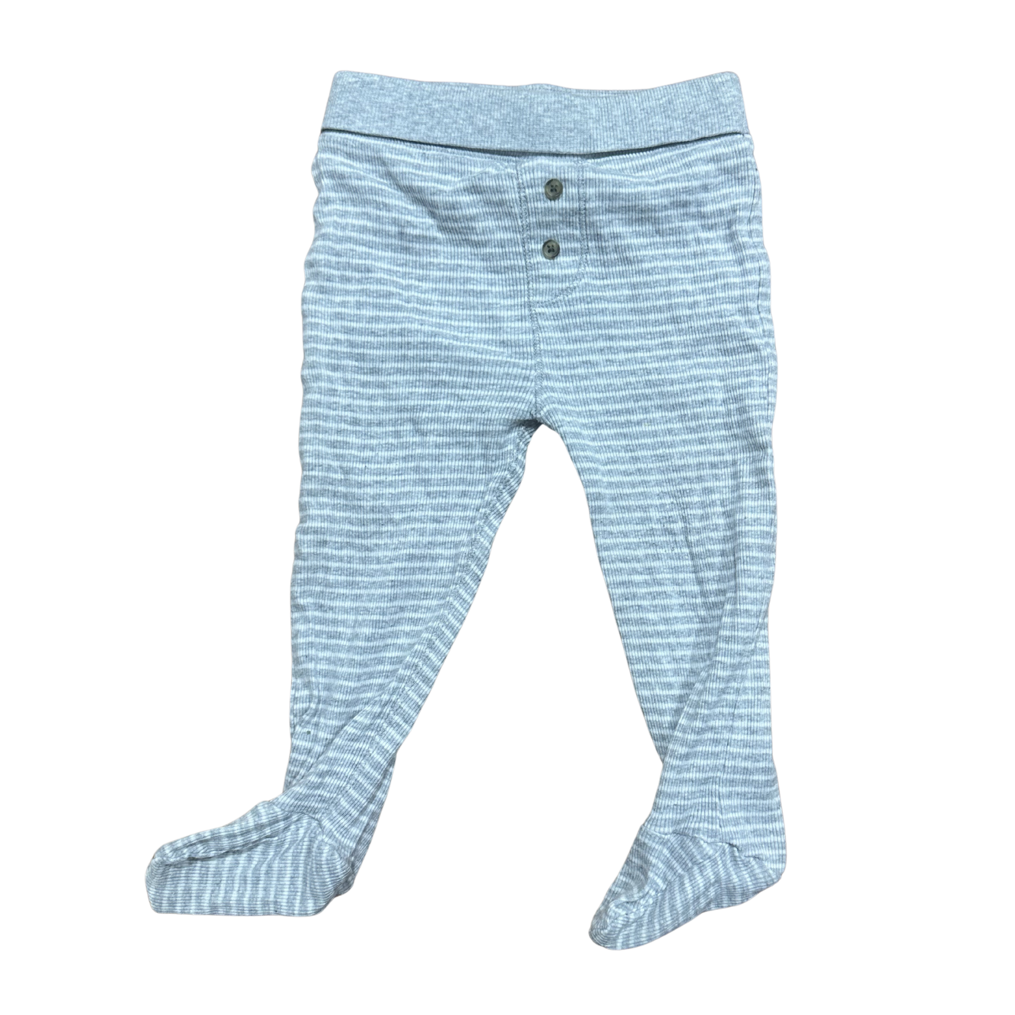 Target Grey Stripe Legging Size 1