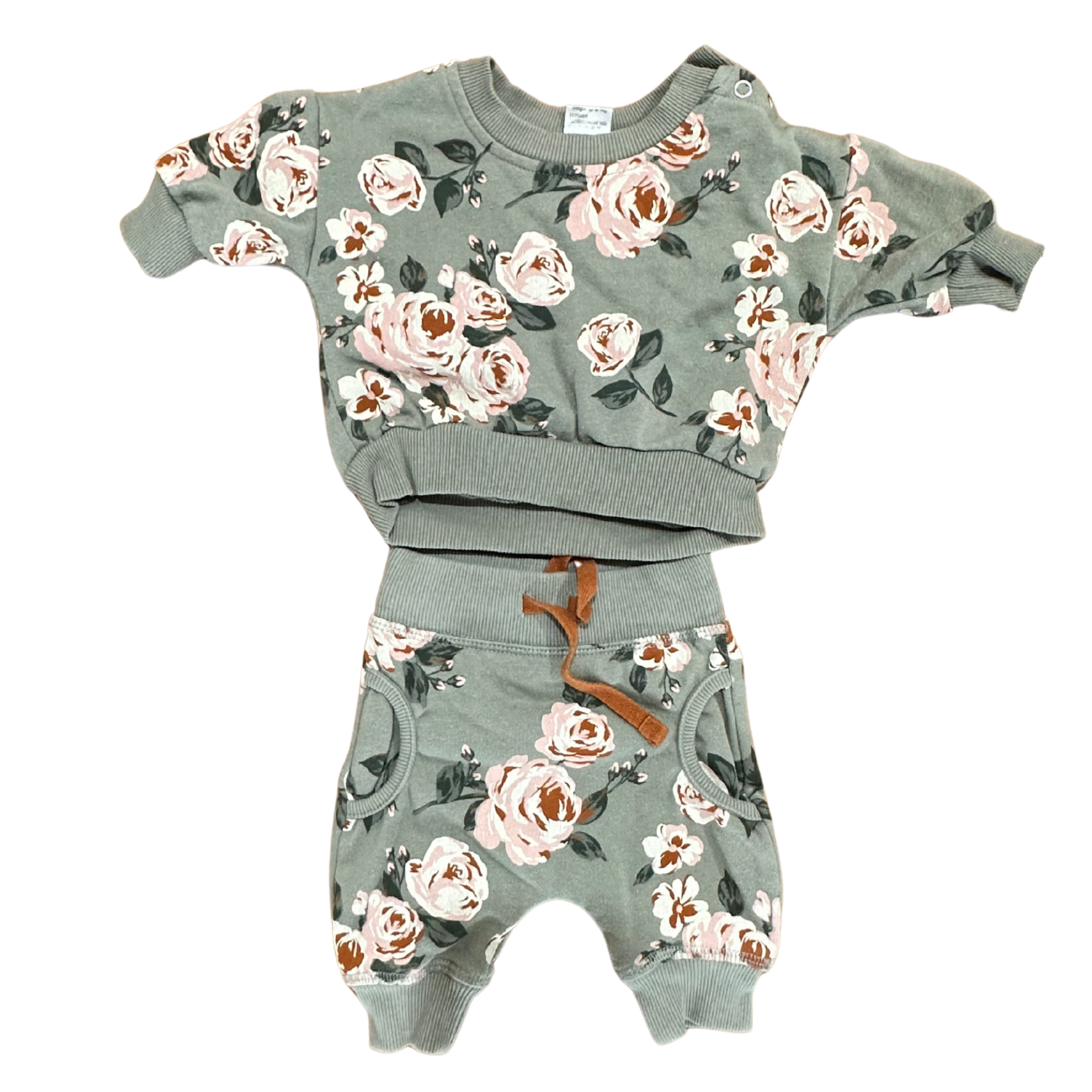 Baby Berry Floral Tracksuit 0000
