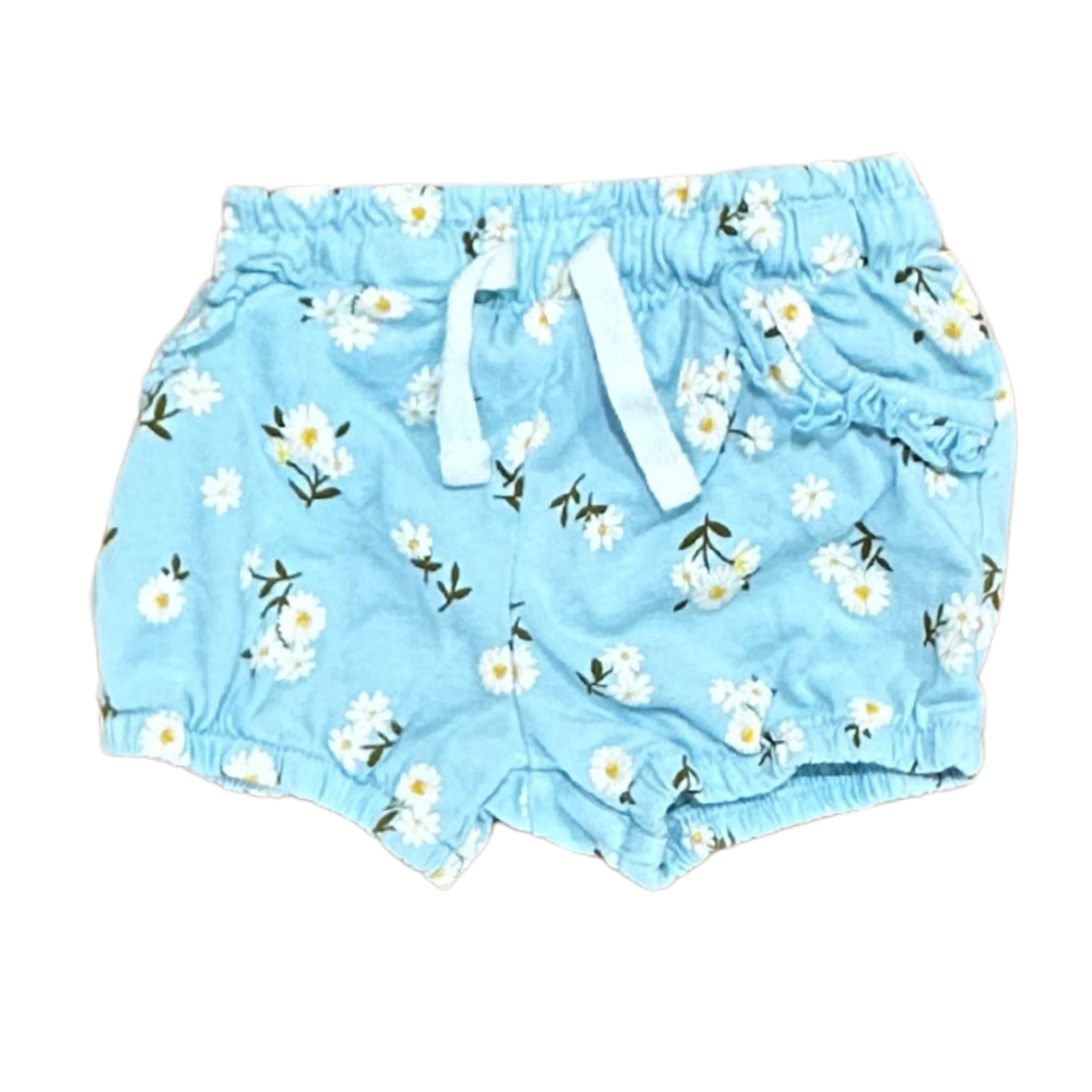 Baby Berry Blue Daisy Shorts 0000