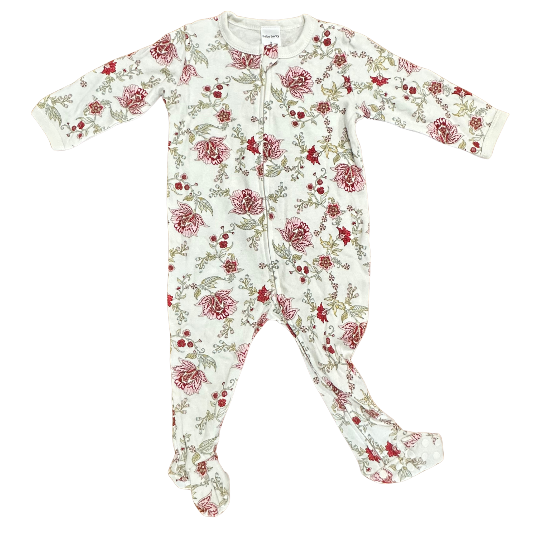 Baby Berry Floral Zippy 0