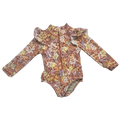 Cotton On Brown Floral Bathers 00